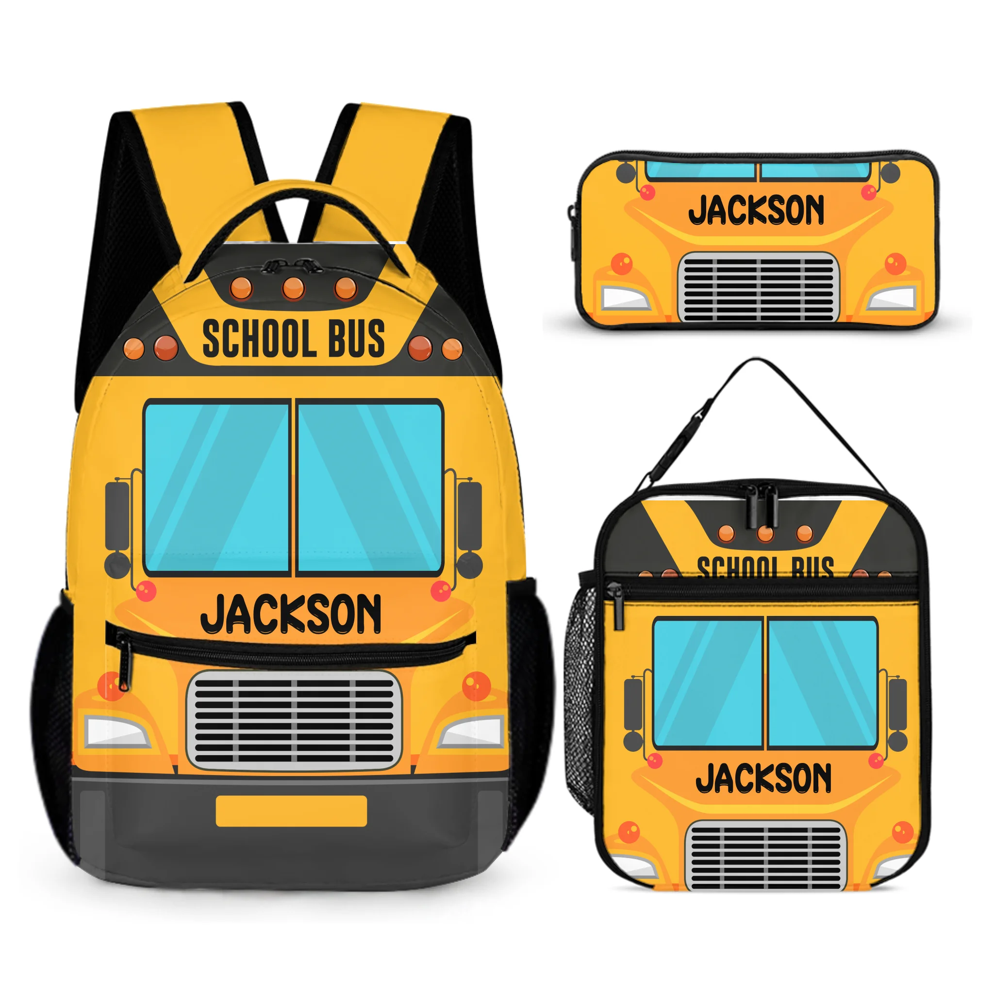 Personalized Name Custom Train Backpack - Back to School Gift for Kids