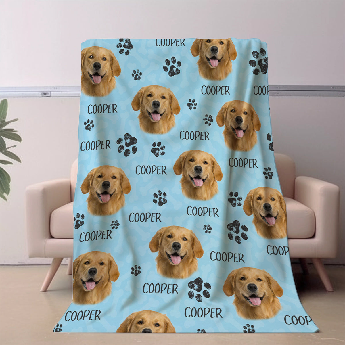 Livraison gratuite✈️ Image colorée pour animaux de compagnie - Cadeau pour les amoureux des chiens - Couverture personnalisée