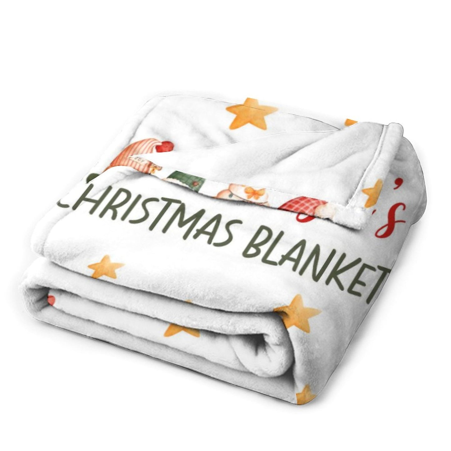 Free Shipping✈️Personalized Christmas Santa Train kids Baby Blanket