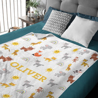 Personalised baby blanket Personalised Baby gift, new baby gift