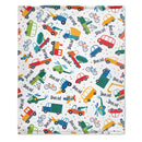 Cartoon Truck Blanket - Blanket for Kids