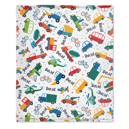 Livraison gratuite✈️Couverture de camion de dessin animé - Couverture pour enfants 