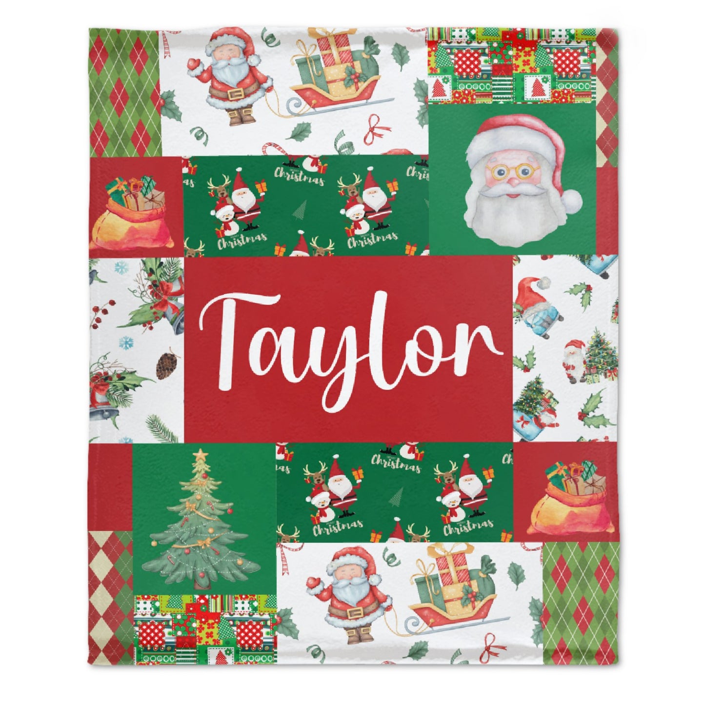 Free Shipping✈️Christmas Personalized Christmas Baby Blanket