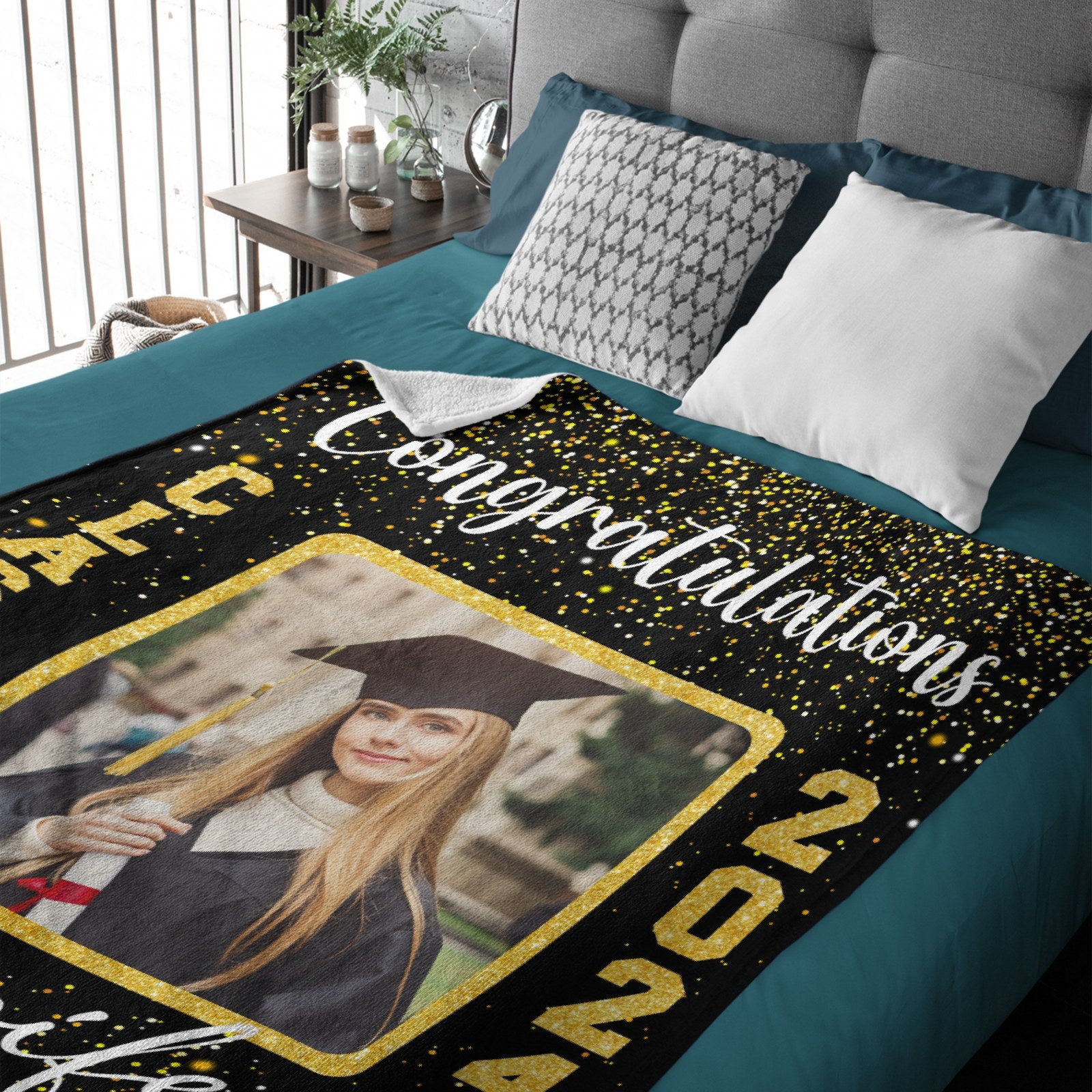 Customized Behind You All Your Memories Blanket, University Graduation Gifts  For Her 2024, Graduation Blanket With Picture - Best Personalized Gifts For  Everyone