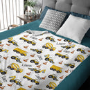 Mechanic Big Kid Personalized Blanket