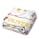 Personalised baby blanket Personalised Baby gift, new baby gift