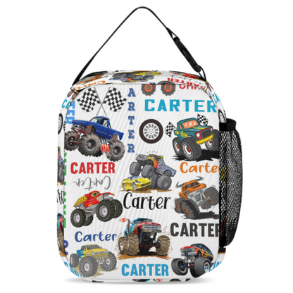 Free Shipping✈️Personalized Name Customized Monster Truck Backpack