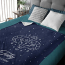 Personalized Horoscope Zodiac Blanket