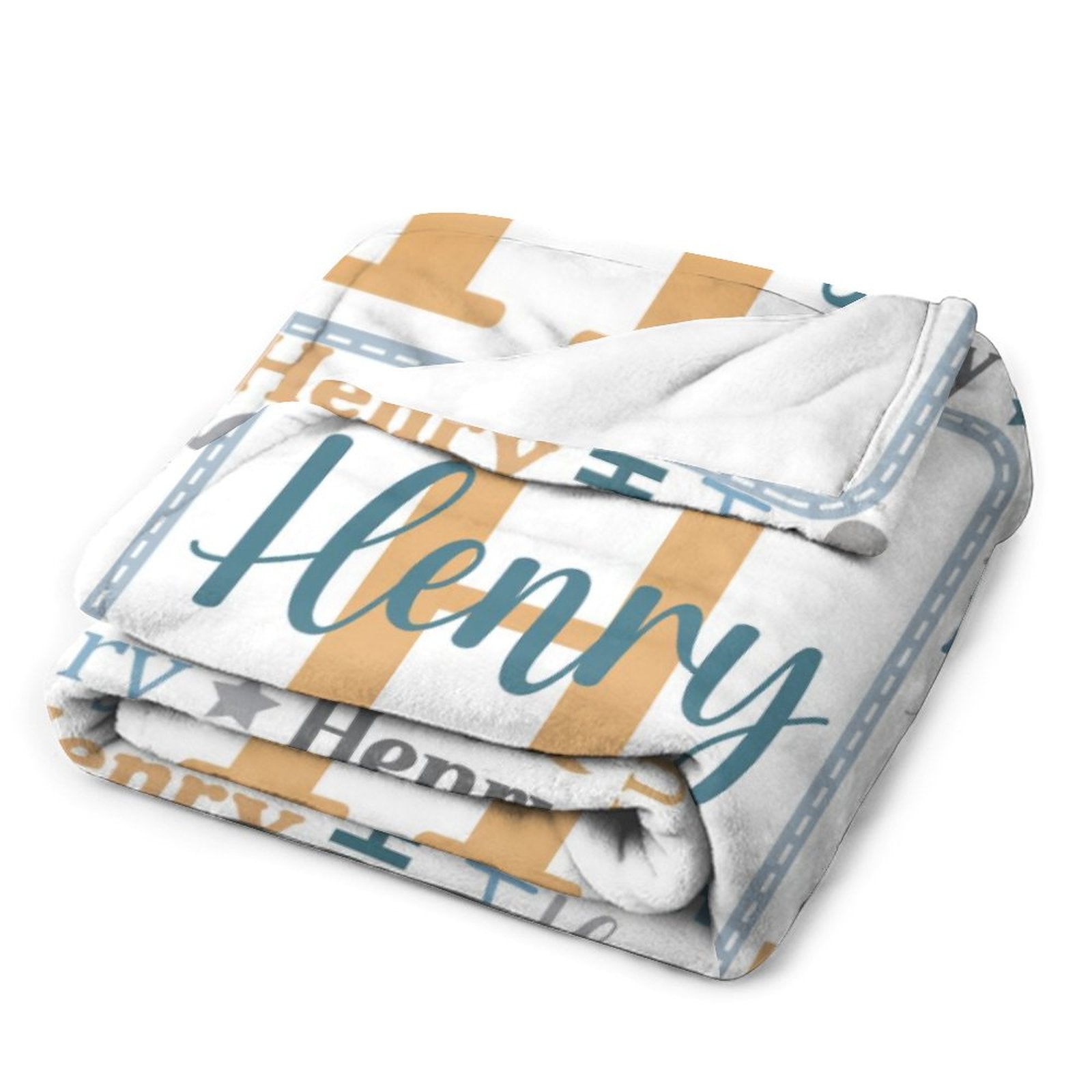 Collage Name Personalized Blanket