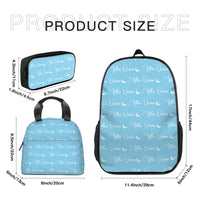Personalized Name Backpack for Family Kids Friends