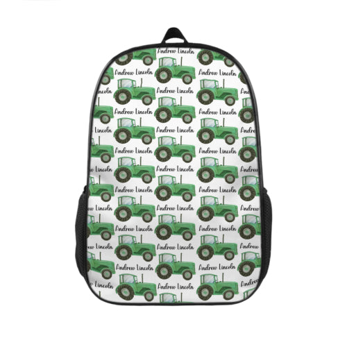 Free Shipping✈️Farm Tractor Custom Name Backpack - Gifts for Kids