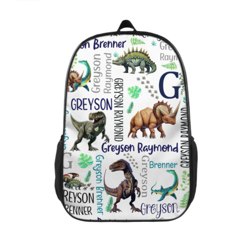 Free Shipping✈️Personalized Dinosaur Backpack - Custom Dinosaur Name Backpack