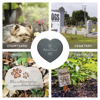 Personalized Memorial Pet Stone - In Loving Memory