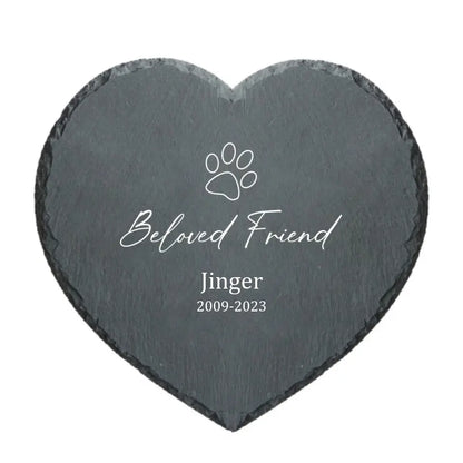 Personalized Memorial Pet Stone - In Loving Memory