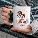 I Adore You Personalized Mug - Couple Gift, Valentine's Gift