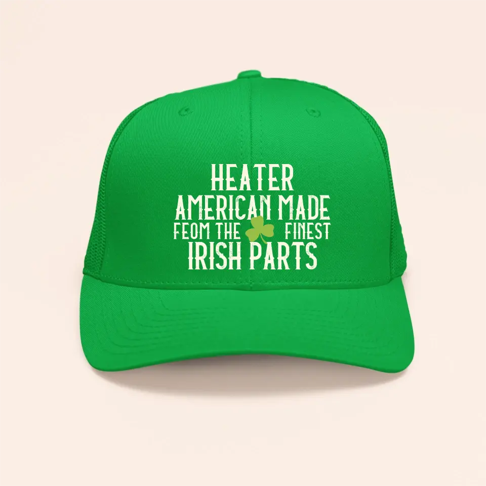 Personalized Name St. Patrick Irish Parts Hat