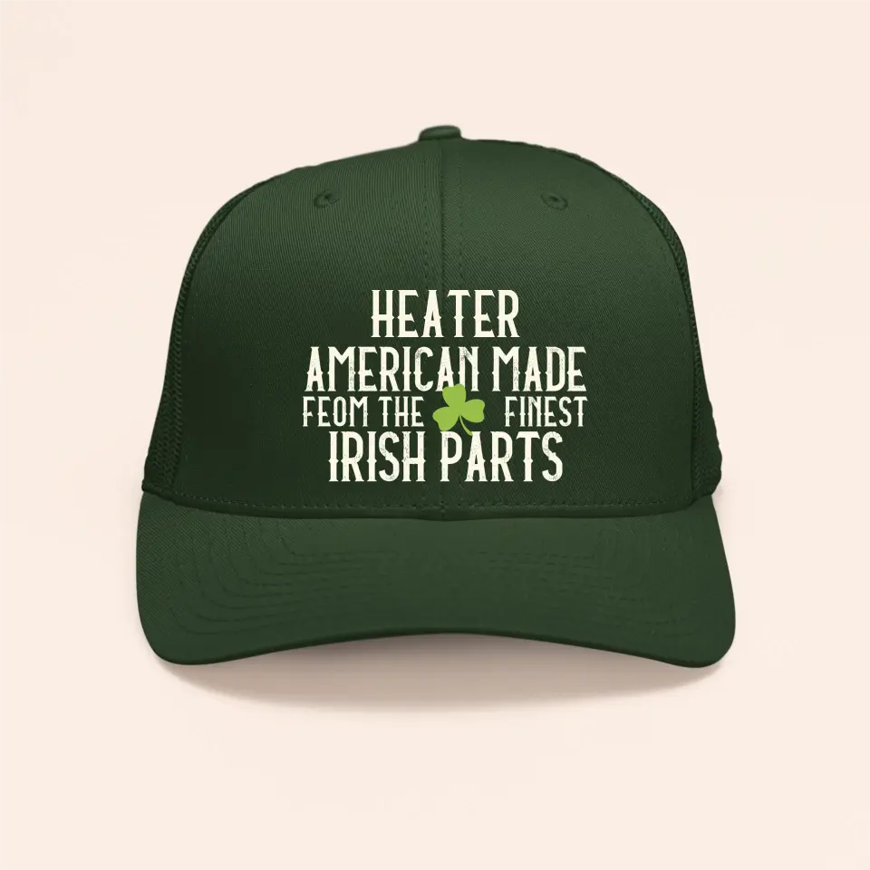 Personalized Name St. Patrick Irish Parts Hat