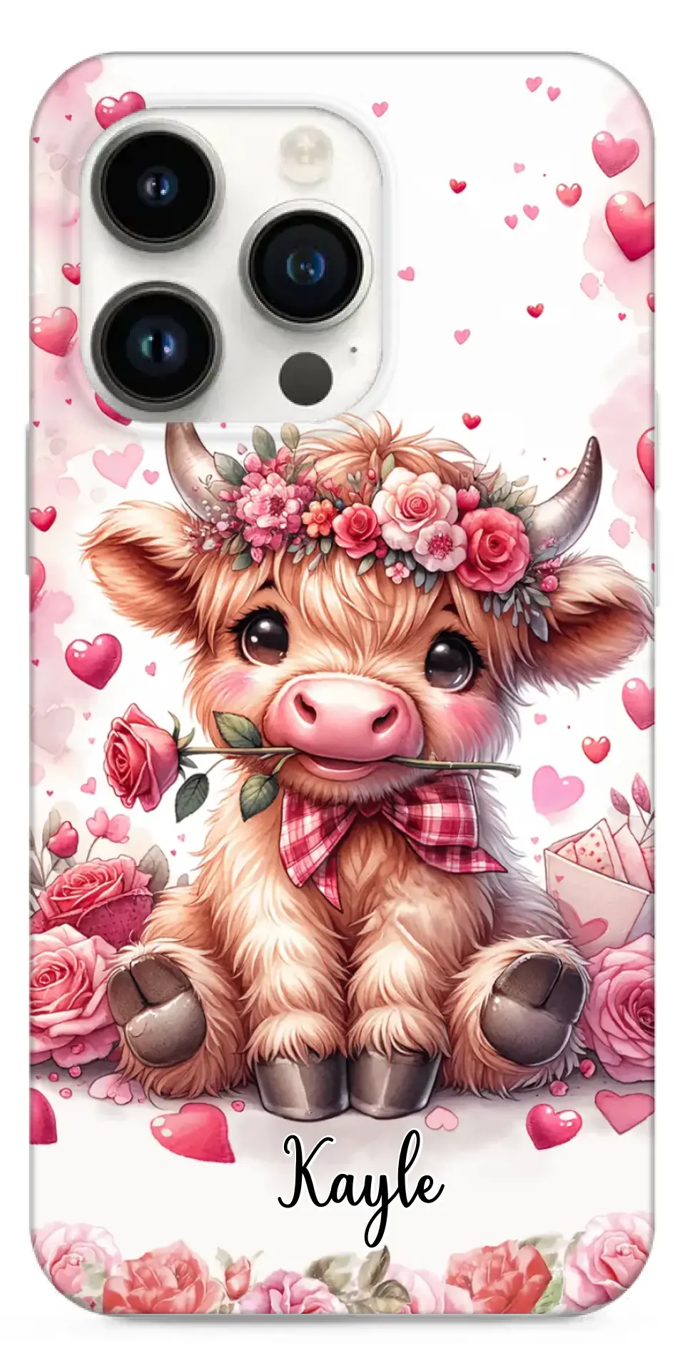 Lovely Highland Phone Case - Gift Idea For Birthday/Valentine's Day - Case For iPhone