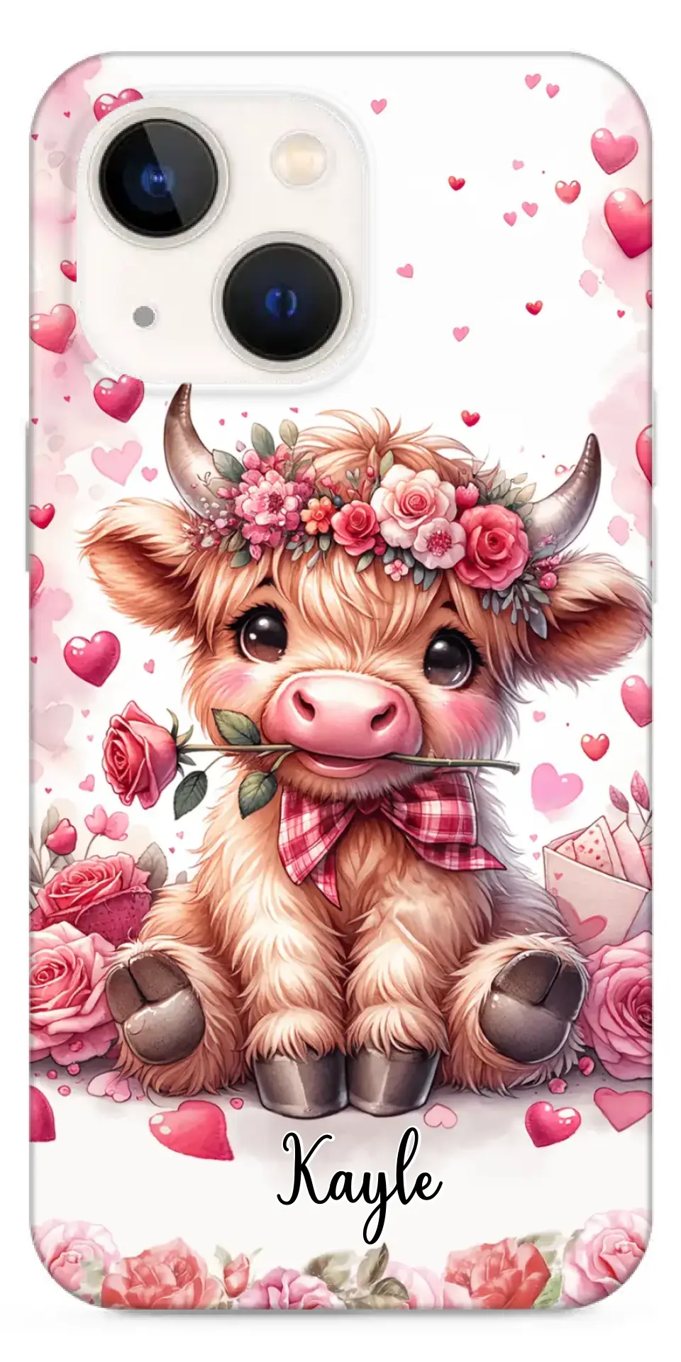 Lovely Highland Phone Case - Gift Idea For Birthday/Valentine's Day - Case For iPhone