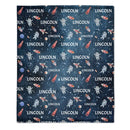 Personalized Custom Outerspace Blanket With Name