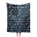 Personalized Custom Outerspace Blanket With Name