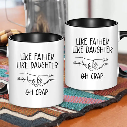 Personalized Custom Mug, Like Mother Like Son, Gift For Family