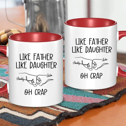 Personalized Custom Mug, Like Mother Like Son, Gift For Family