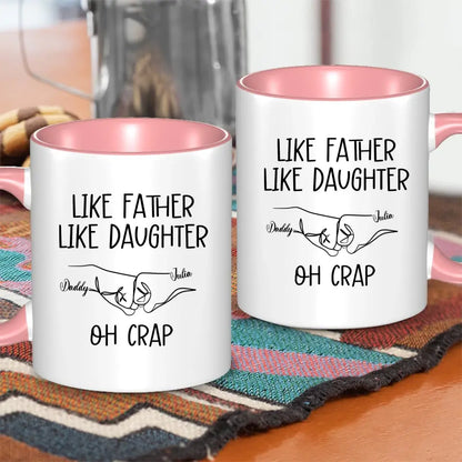 Personalized Custom Mug, Like Mother Like Son, Gift For Family