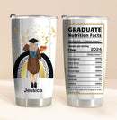 Graduate Nutrition Facts - Personalized Tumbler