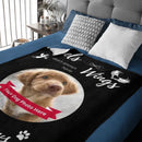 Cadeaux de couverture personnalisés pour les propriétaires d'animaux de compagnie, les amoureux des chiens et des chats - Les anges n'ont pas toujours des ailes