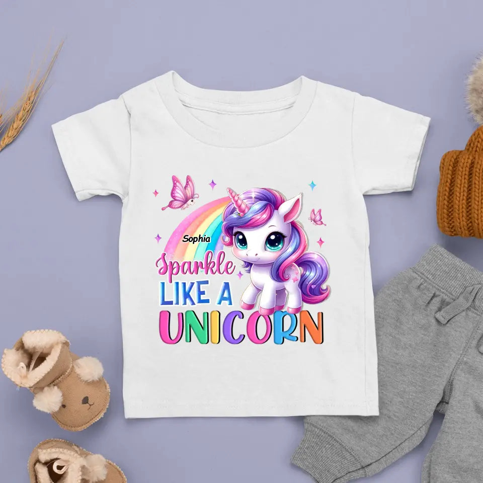 Sparkle Like A Unicorn Kid T Shirt