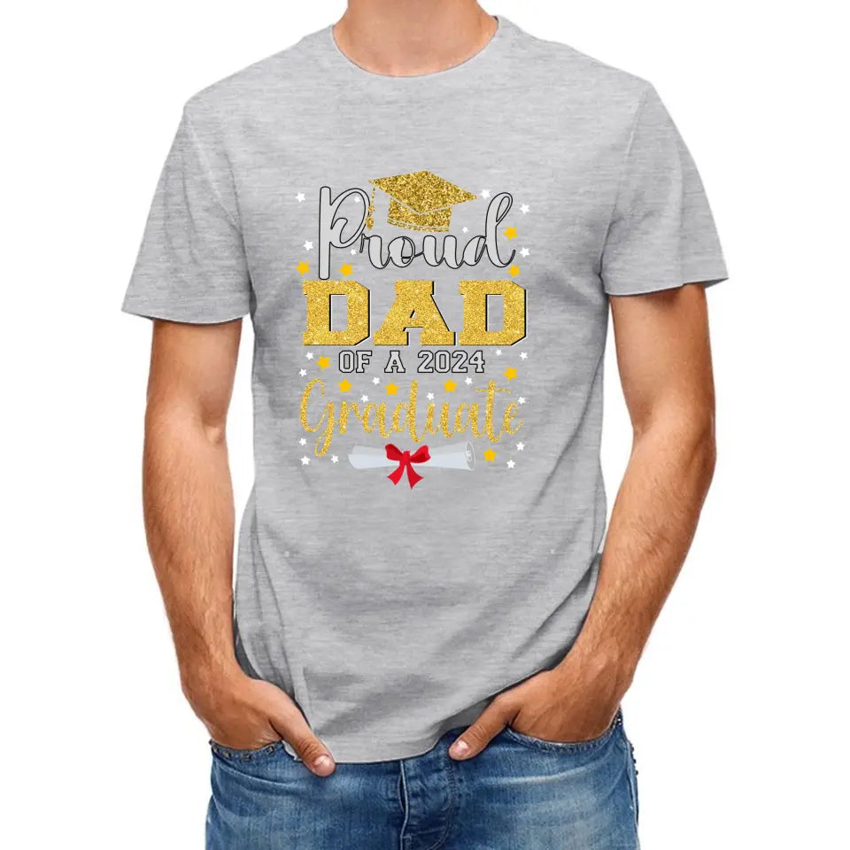 2024 Graduation Season Personalized T-Shirt A Father’s Pride