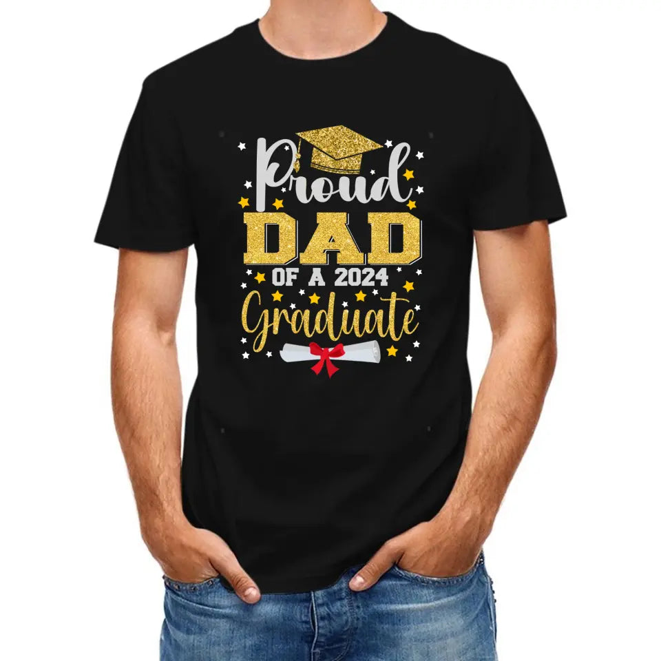 2024 Graduation Season Personalized T-Shirt A Father’s Pride