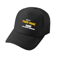 You won’t understand, customized name mesh cap baseball cap