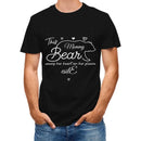 Cette maman ours imprime son cœur sur les vêtements - T-shirt unisexe personnalisé pour la famille, cadeau pour maman