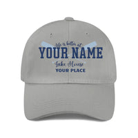 Lake view room baseball cap mesh cap