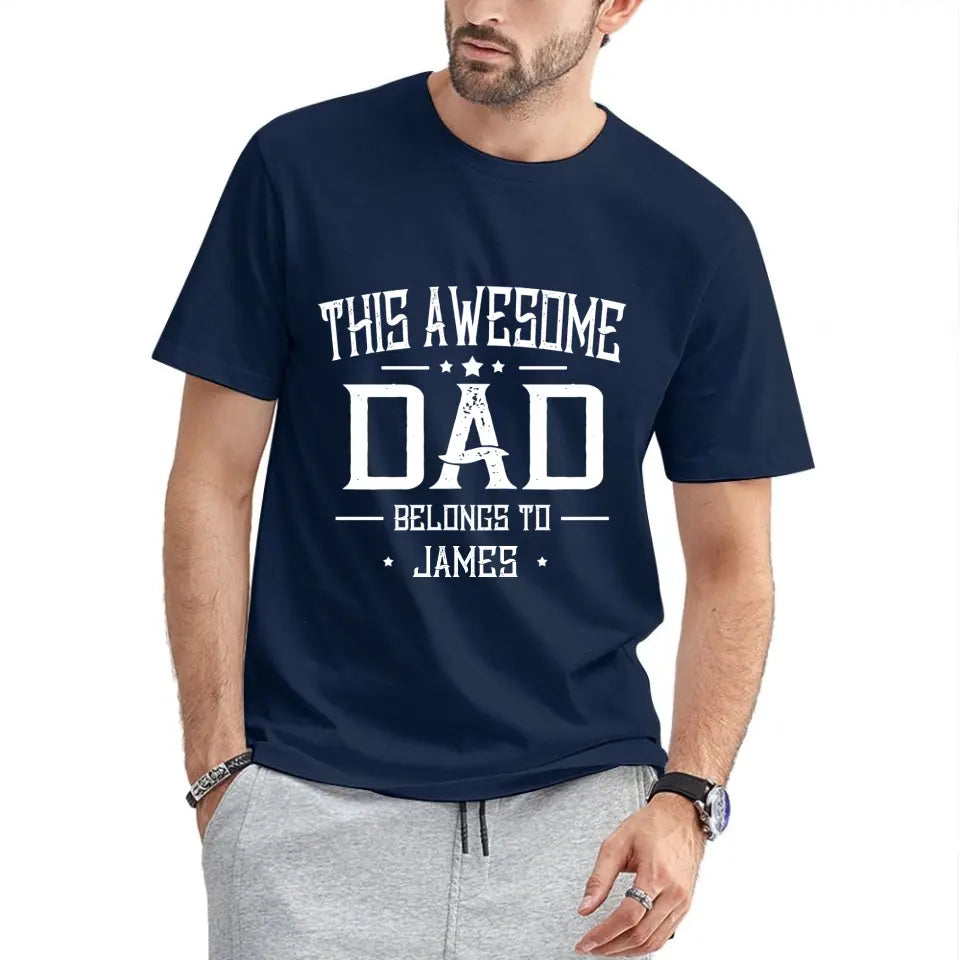 Personalized shirts, customized shirts with the names of loved ones, gifts for loved ones