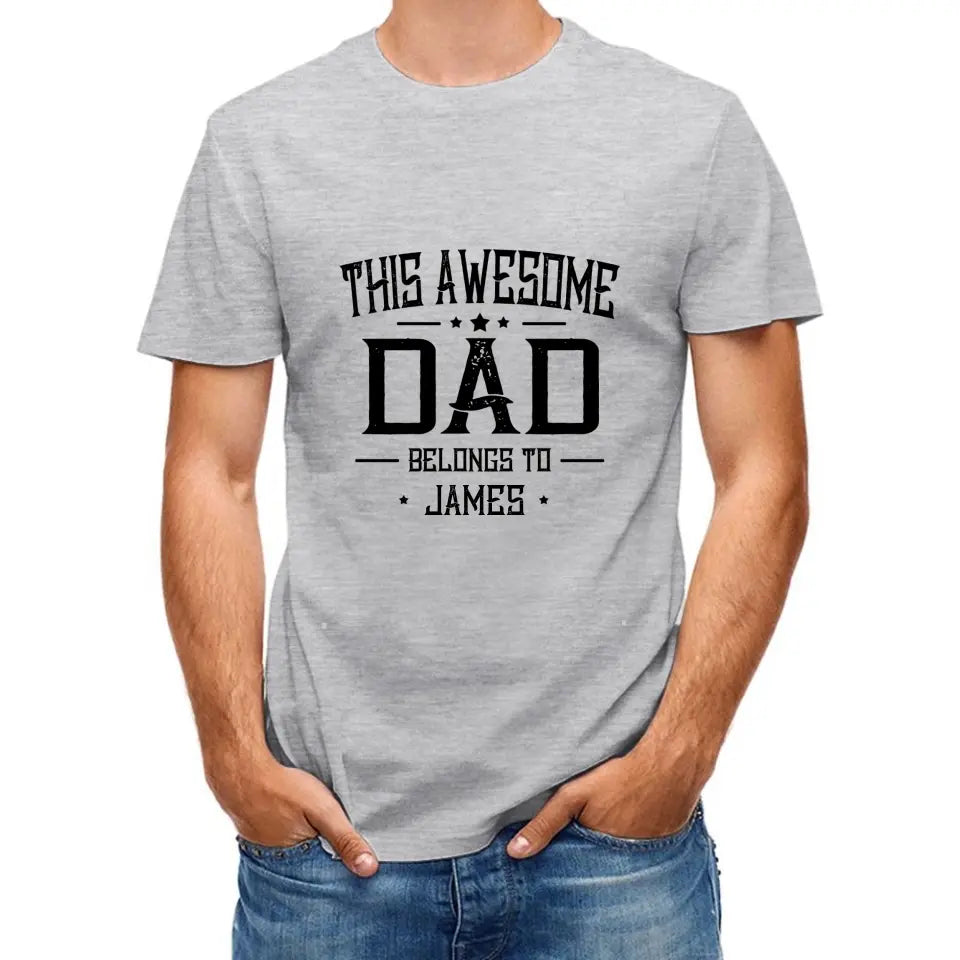 Personalized shirts, customized shirts with the names of loved ones, gifts for loved ones