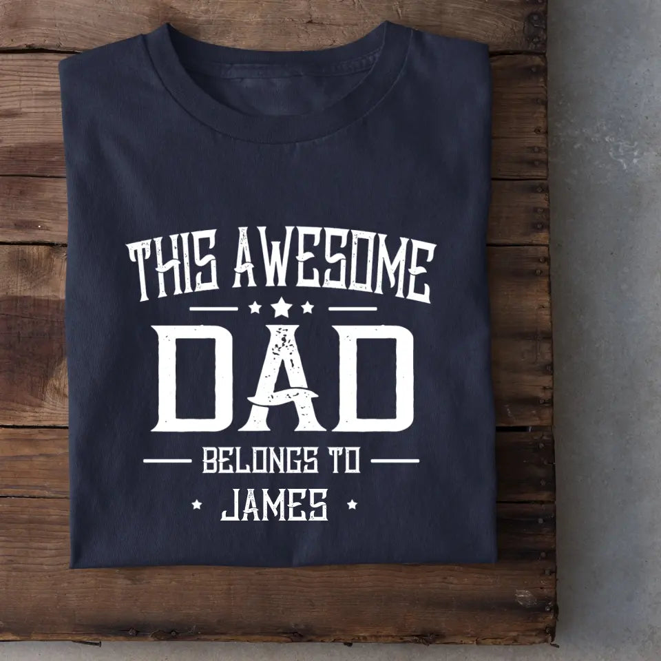 Personalized shirts, customized shirts with the names of loved ones, gifts for loved ones