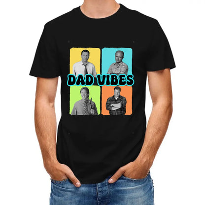 Personalized Custom Photo Shirt - Dad Vibes, Gift For Dad