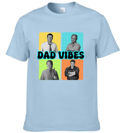 Personalized Custom Photo Shirt - Dad Vibes, Gift For Dad