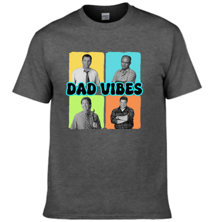 Personalized Custom Photo Shirt - Dad Vibes, Gift For Dad