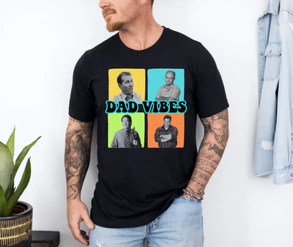 Personalized Custom Photo Shirt - Dad Vibes, Gift For Dad