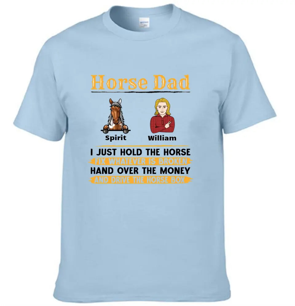 Horse Dad - Personalized T-shirt