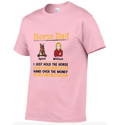 Horse Dad - Personalized T-shirt