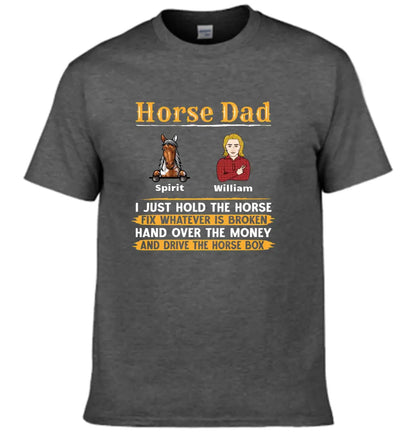 Horse Dad - Personalized T-shirt