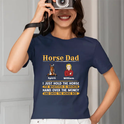 Horse Dad - Personalized T-shirt