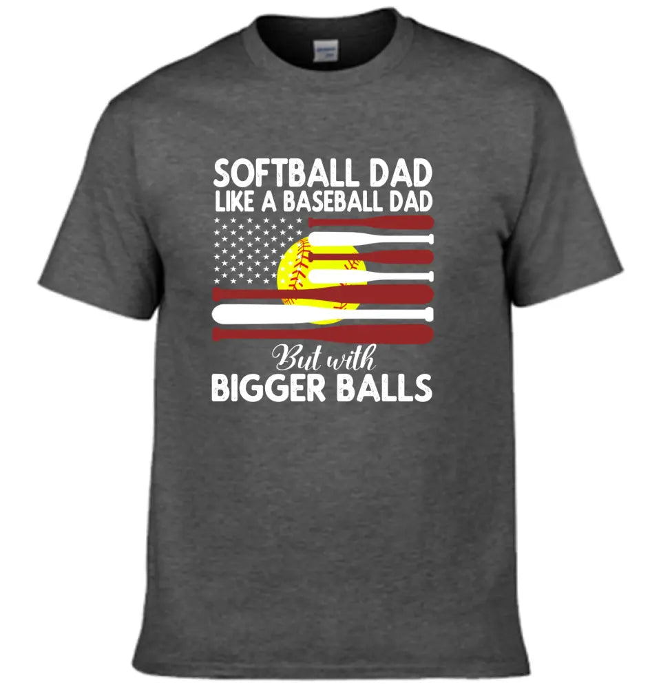 T-shirt softball, cadeau pour papa, cadeau pour les amateurs de softball