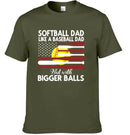 T-shirt softball, cadeau pour papa, cadeau pour les amateurs de softball