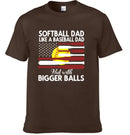 T-shirt softball, cadeau pour papa, cadeau pour les amateurs de softball
